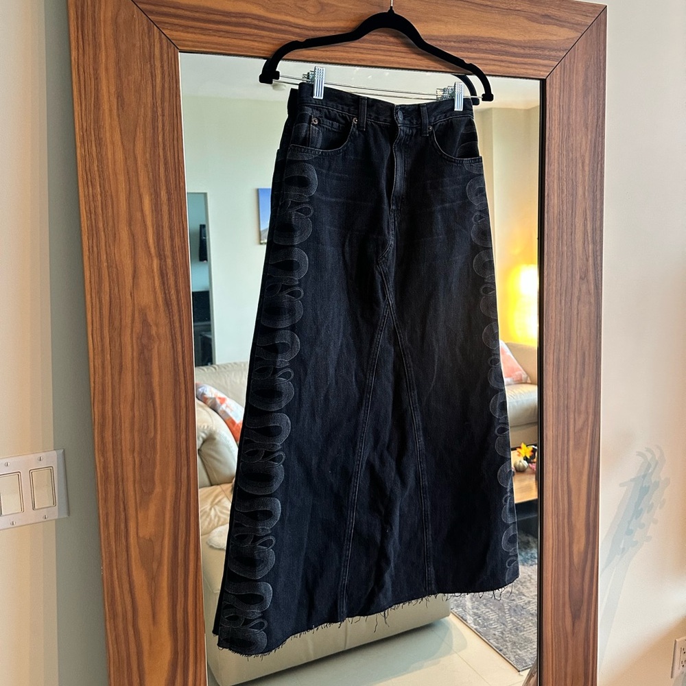 Hysteric Glamour Jean Skirt - Picture 5 of 5